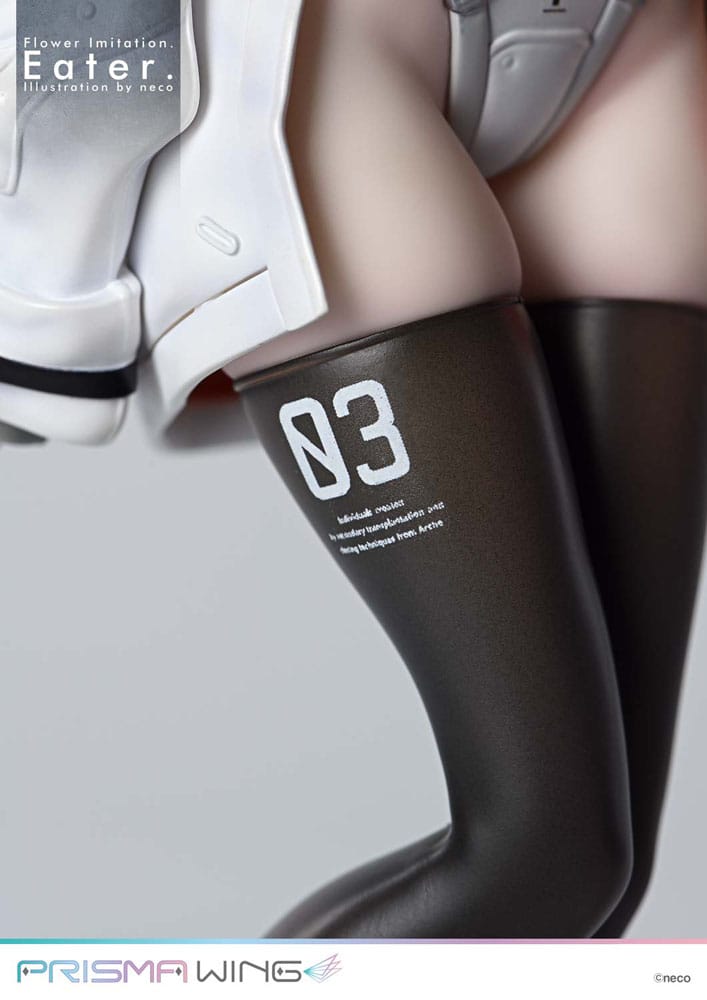 Flower Imitation Prisma Wing PVC Statue 1/7 Eater Illustration by neco 32 cm 4582647122865