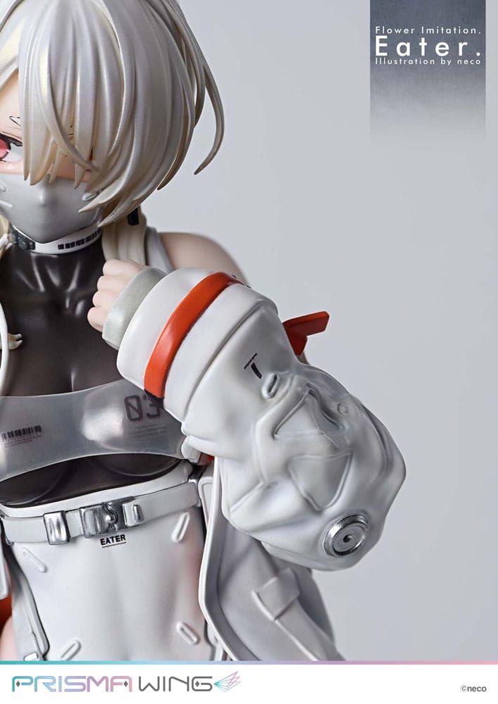 Flower Imitation Prisma Wing PVC Statue 1/7 Eater Illustration by neco 32 cm 4582647122865