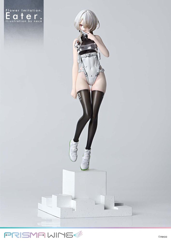 Flower Imitation Prisma Wing PVC Statue 1/7 Eater Illustration by neco 32 cm 4582647122865