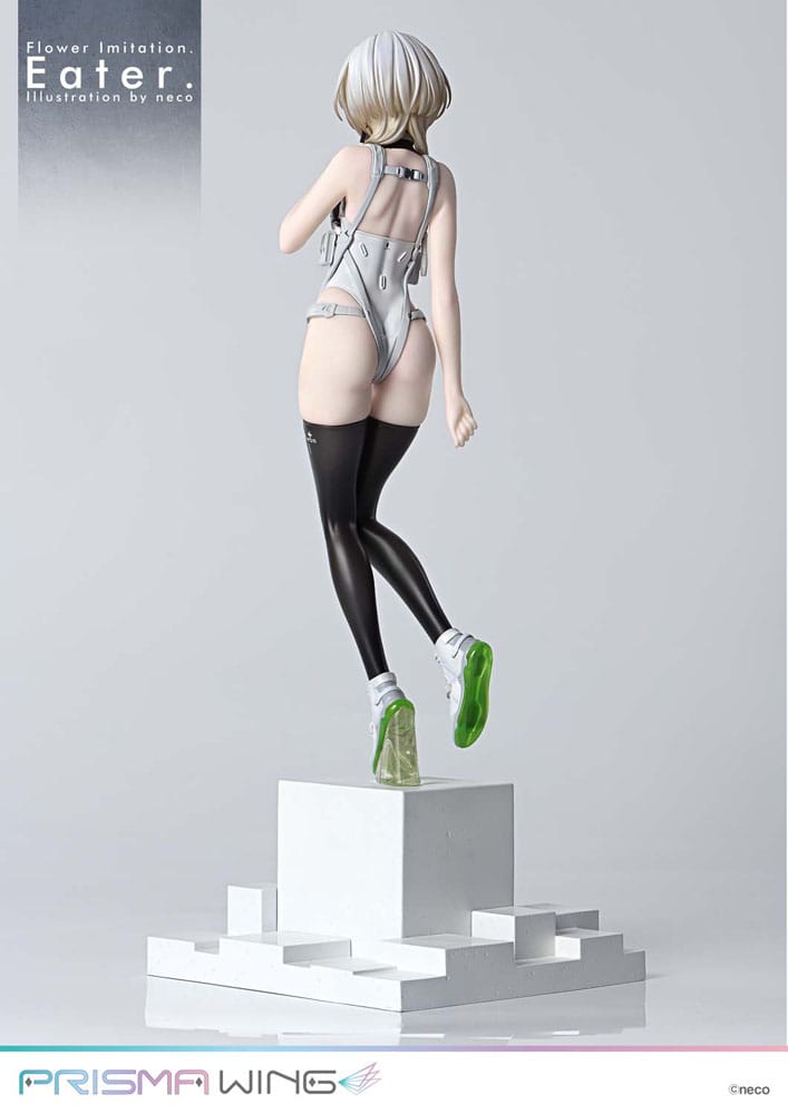 Flower Imitation Prisma Wing PVC Statue 1/7 Eater Illustration by neco 32 cm 4582647122865