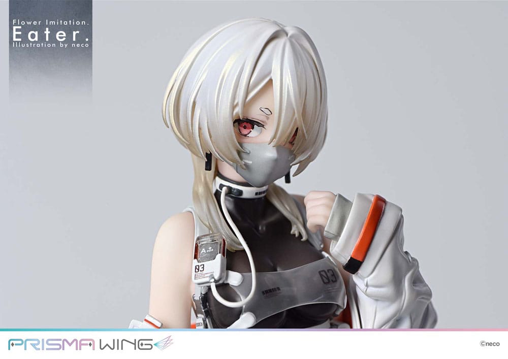Flower Imitation Prisma Wing PVC Statue 1/7 Eater Illustration by neco 32 cm 4582647122865