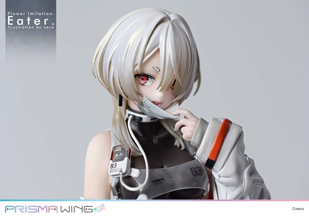 Flower Imitation Prisma Wing PVC Statue 1/7 Eater Illustration by neco 32 cm 4582647122865