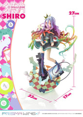 No Game No Life Prisma Wing PVC Statue 1/7 Shiro 27 cm 4580708040561