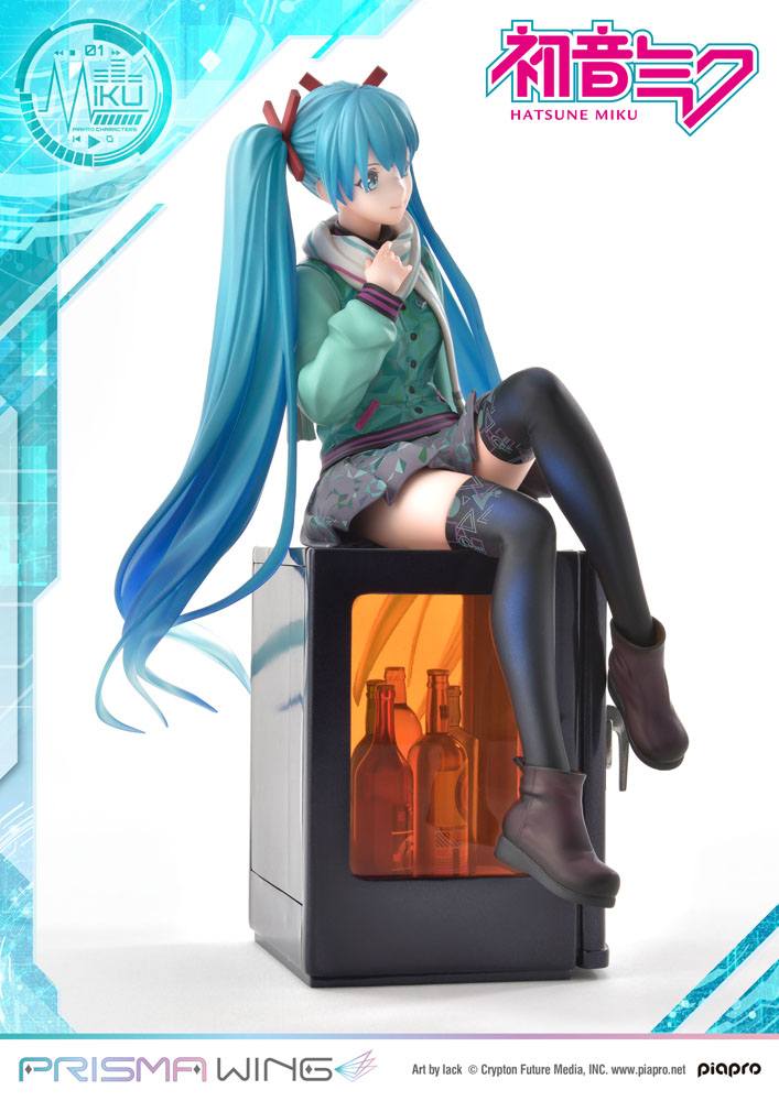 Hatsune Miku Prisma Wing PVC Statue 1/7 Hatsune Miku (Art by lack) 19 cm 4580708040332