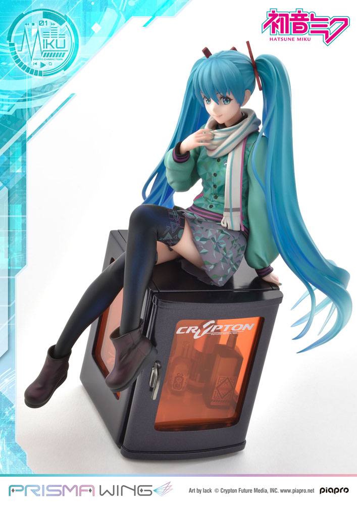 Hatsune Miku Prisma Wing PVC Statue 1/7 Hatsune Miku (Art by lack) 19 cm 4580708040332