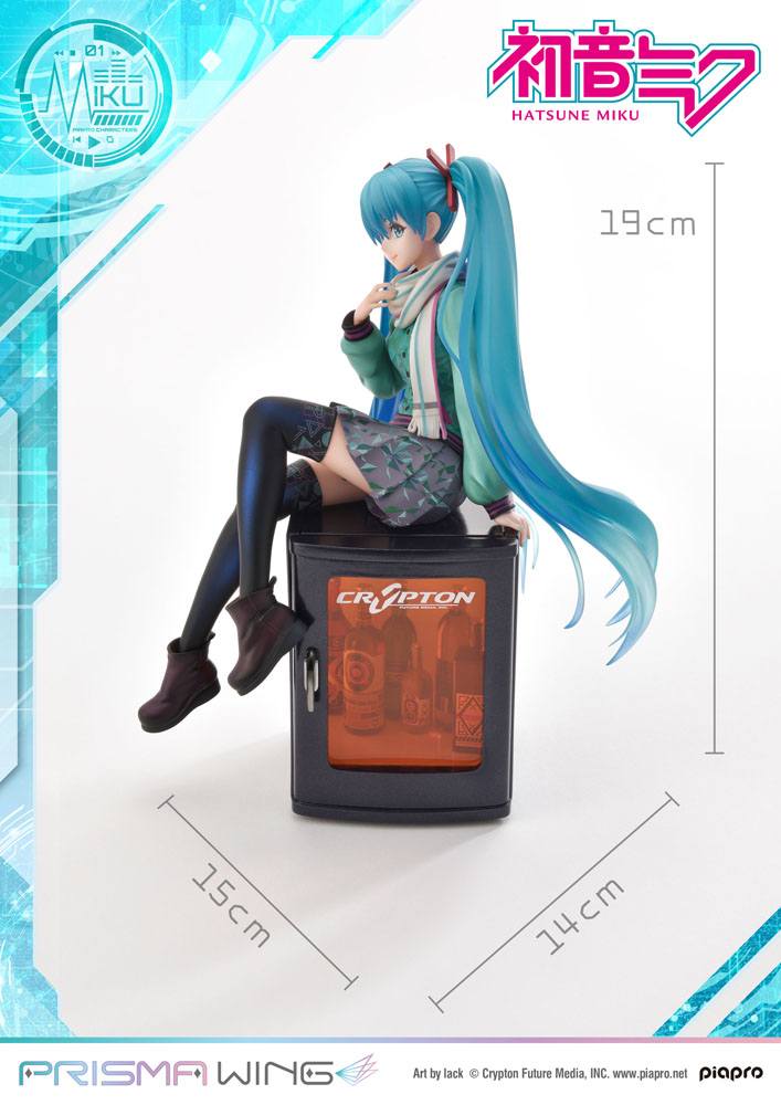 Hatsune Miku Prisma Wing PVC Statue 1/7 Hatsune Miku (Art by lack) 19 cm 4580708040332