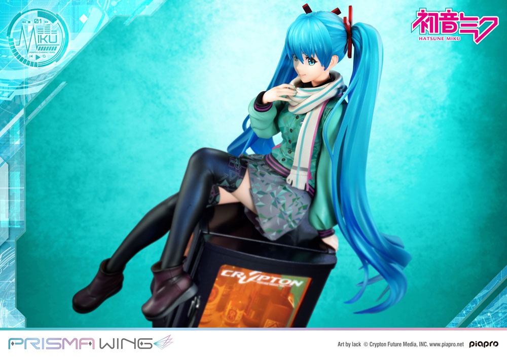 Hatsune Miku Prisma Wing PVC Statue 1/7 Hatsune Miku (Art by lack) 19 cm 4580708040332