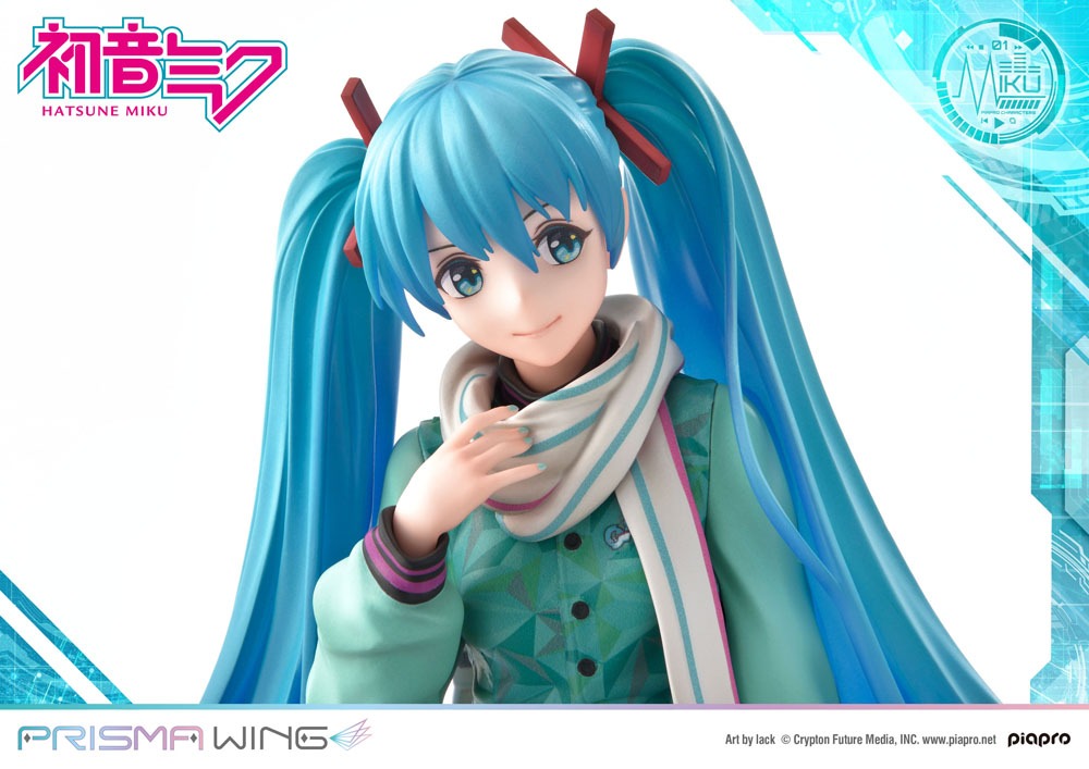 Hatsune Miku Prisma Wing PVC Statue 1/7 Hatsune Miku (Art by lack) 19 cm 4580708040332