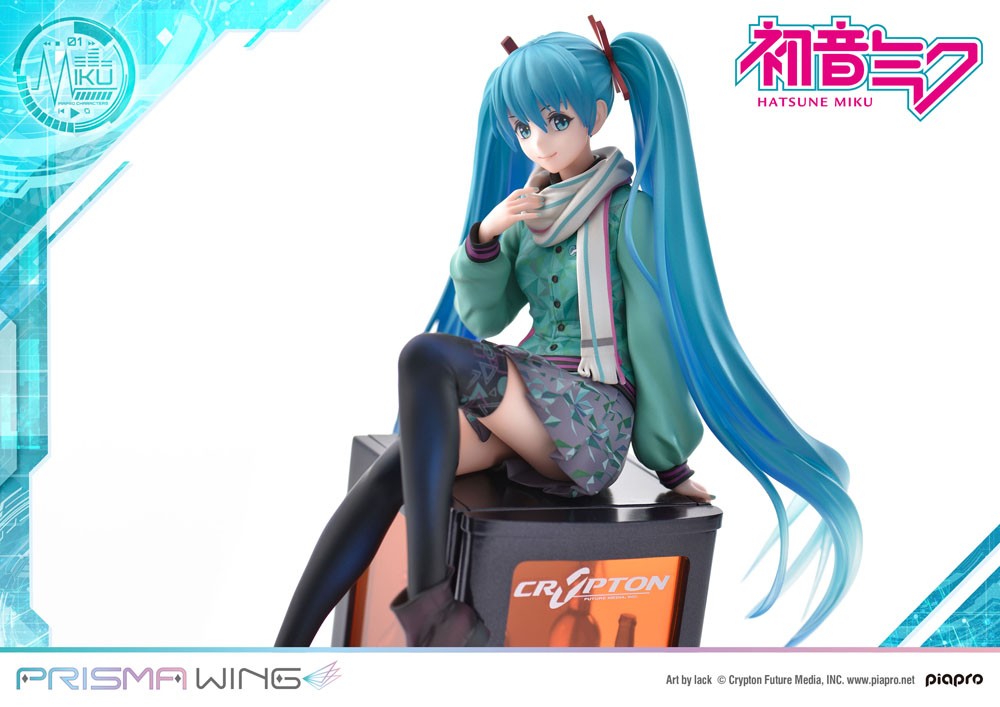 Hatsune Miku Prisma Wing PVC Statue 1/7 Hatsune Miku (Art by lack) 19 cm 4580708040332