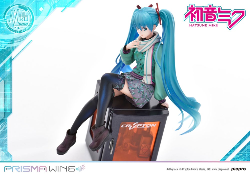 Hatsune Miku Prisma Wing PVC Statue 1/7 Hatsune Miku (Art by lack) 19 cm 4580708040332