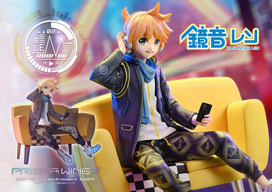 Vocaloid Piapro Characters Prisma Wing PVC Statue 1/7 Kagamine Len (Art by lack) 18 cm   4582647121417