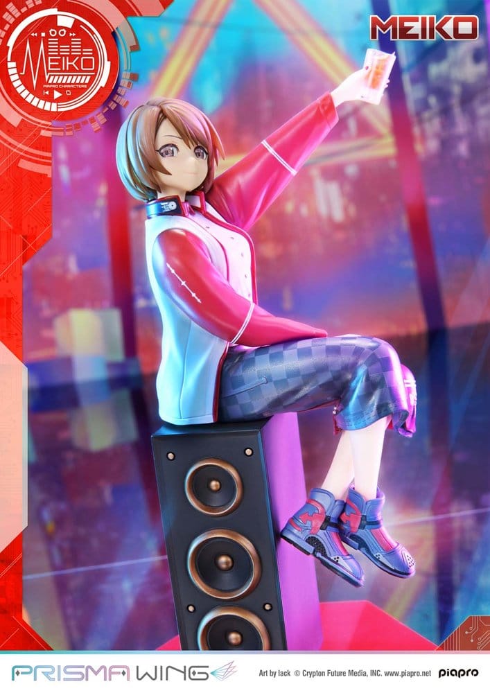 Piapro Characters Prisma Wing Statue 1/7 Meiko Illustration by lack 21 cm 4582647124050