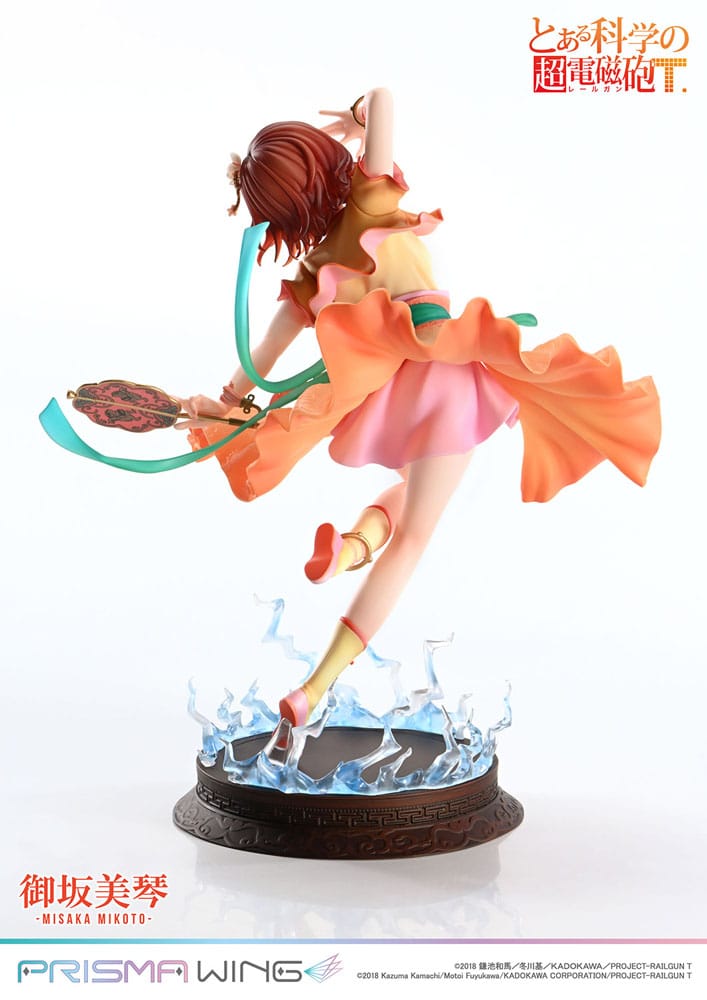 To Aru Kagaku no Railgun Prisma Wing PVC Statue 1/7 Misaka Mikoto 22 cm 4580708049335