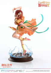 To Aru Kagaku no Railgun Prisma Wing PVC Statue 1/7 Misaka Mikoto 22 cm 4580708049335