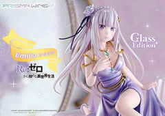 Re:Zero Prisma Wing Statue 1/7 Emilia Glass Edition 29 cm 4582647123596