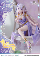 Re:Zero Prisma Wing Statue 1/7 Emilia Glass Edition 29 cm 4582647123596