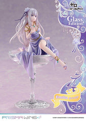 Re:Zero Prisma Wing Statue 1/7 Emilia Glass Edition 29 cm 4582647123596