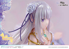 Re:Zero Prisma Wing Statue 1/7 Emilia Glass Edition 29 cm 4582647123596