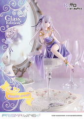 Re:Zero Prisma Wing Statue 1/7 Emilia Glass Edition 29 cm 4582647123596