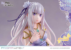 Re:Zero Prisma Wing Statue 1/7 Emilia Glass Edition 29 cm 4582647123596