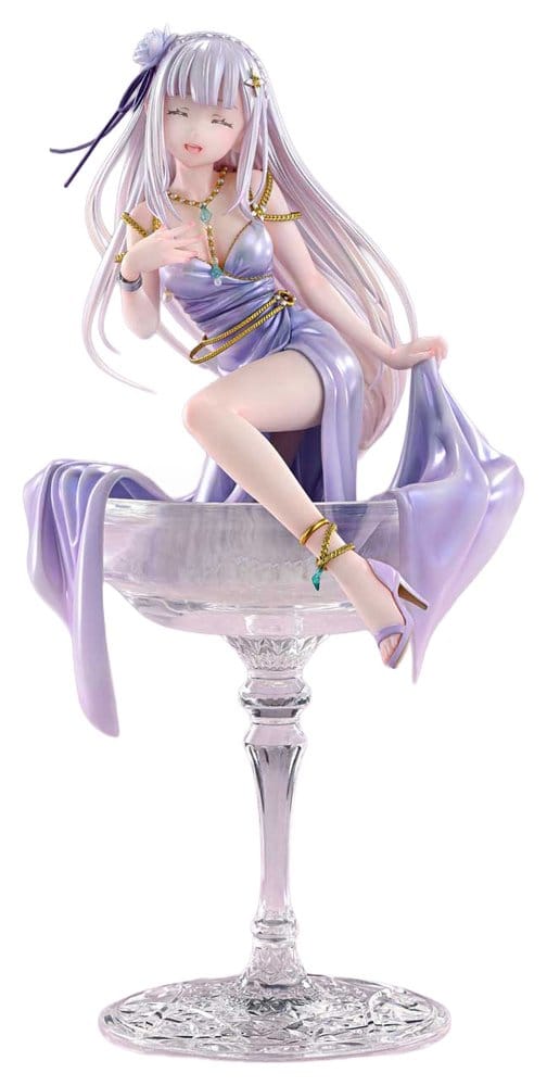 Re:Zero Prisma Wing Statue 1/7 Emilia Glass Edition Bonus Version 29 cm 4582647123602