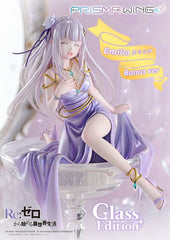 Re:Zero Prisma Wing Statue 1/7 Emilia Glass Edition Bonus Version 29 cm 4582647123602