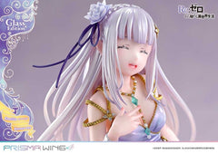 Re:Zero Prisma Wing Statue 1/7 Emilia Glass Edition Bonus Version 29 cm 4582647123602