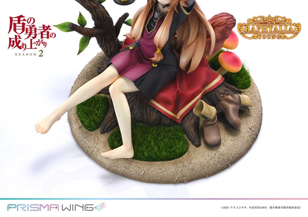 The Rising of the shield Hero Season 2 Prisma Wing PVC Statue 1/7 Raphtalia Young Version 15 cm 4580708048116