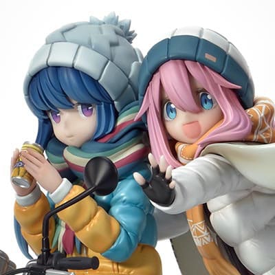 Laid-Back Camp Prisma Wing PVC Statue 1/7 Nadeshiko Kagamihara & Rin Shima 24 cm 4580708048086
