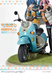 Laid-Back Camp Prisma Wing PVC Statue 1/7 Nadeshiko Kagamihara & Rin Shima 24 cm 4580708048086