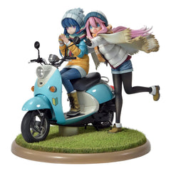 Laid-Back Camp Prisma Wing PVC Statue 1/7 Nadeshiko Kagamihara & Rin Shima 24 cm 4580708048086