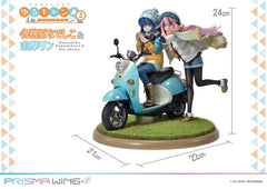Laid-Back Camp Prisma Wing PVC Statue 1/7 Nadeshiko Kagamihara & Rin Shima 24 cm 4580708048086