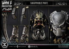 Alien vs. Predator Real Elite Masterline Series Statue 1/3 Requiem Wolf Predator 95 cm 4582647121622