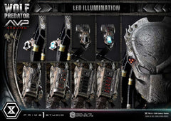 Alien vs. Predator Real Elite Masterline Series Statue 1/3 Requiem Wolf Predator 95 cm 4582647121622