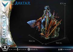 Avatar (Film) Real Elite Masterline Series Statue 1/4 Jake Sully & The Great Leonopteryx 87 cm  4582647122957