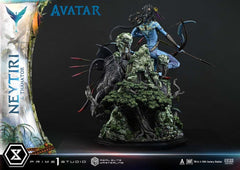 Avatar (Film) Real Elite Masterline Series Statue 1/4 Neytiri & Thanator 75 cm  4582647123282