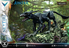Avatar (Film) Real Elite Masterline Series Statue 1/4 Neytiri & Thanator Deluxe Version 75 cm  4582647123299