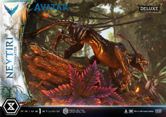 Avatar (Film) Real Elite Masterline Series Statue 1/4 Neytiri & Thanator Deluxe Version 75 cm  4582647123299