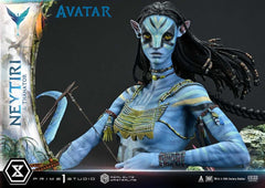 Avatar (Film) Real Elite Masterline Series Statue 1/4 Neytiri & Thanator Deluxe Version 75 cm  4582647123299