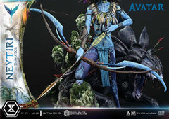 Avatar (Film) Real Elite Masterline Series Statue 1/4 Neytiri & Thanator Deluxe Version 75 cm  4582647123299