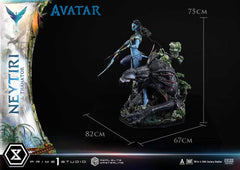 Avatar (Film) Real Elite Masterline Series Statue 1/4 Neytiri & Thanator Deluxe Bonus Version 75 cm  4582647123305