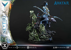 Avatar (Film) Real Elite Masterline Series Statue 1/4 Neytiri & Thanator Deluxe Bonus Version 75 cm  4582647123305
