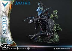 Avatar (Film) Real Elite Masterline Series Statue 1/4 Neytiri & Thanator Deluxe Bonus Version 75 cm  4582647123305