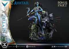 Avatar (Film) Real Elite Masterline Series Statue 1/4 Neytiri & Thanator Deluxe Bonus Version 75 cm  4582647123305