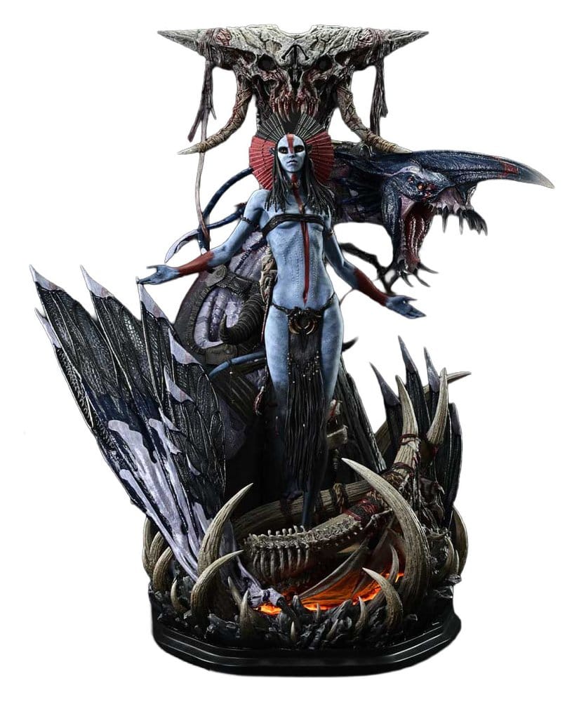 Avatar: Fire and Ash (Film) Real Elite Masterline Series Statue 1/4 Varang & Nightwraith Avatar Legacy Collection 96 cm  4582647123459