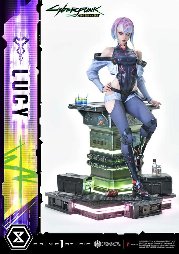 Cyberpunk: Edgerunners Real Elite Masterline Series Statue 1/4 Lucy 50 cm 4582647121509