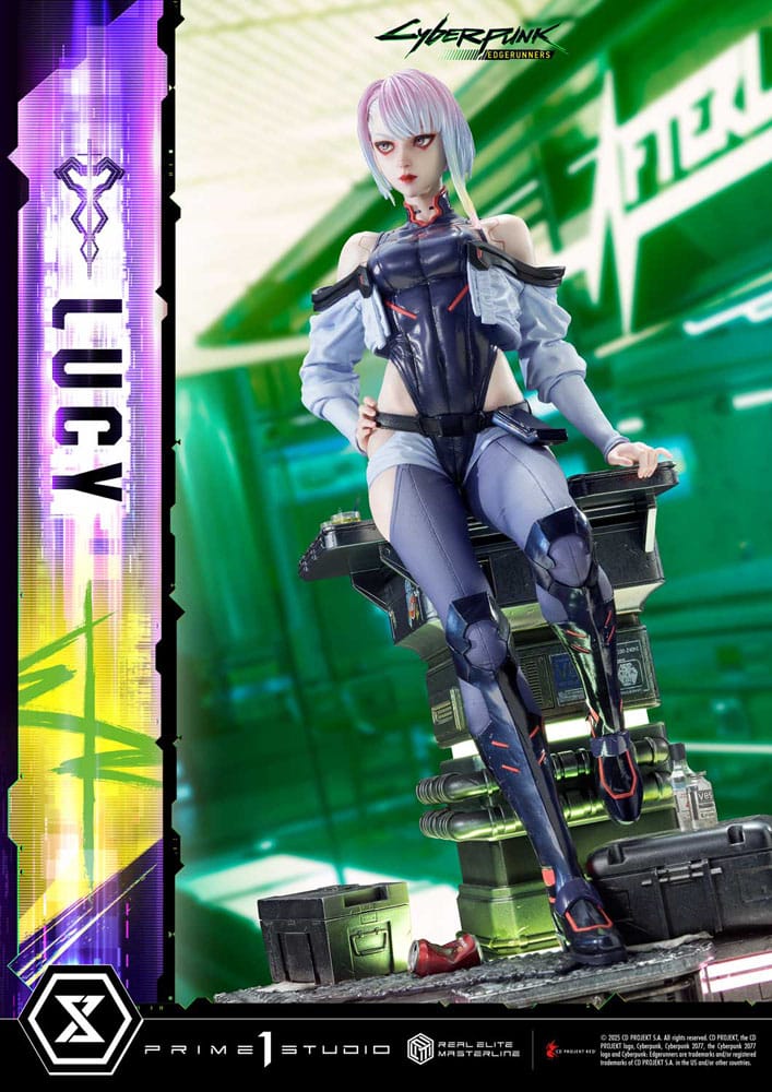 Cyberpunk: Edgerunners Real Elite Masterline Series Statue 1/4 Lucy 50 cm 4582647121509