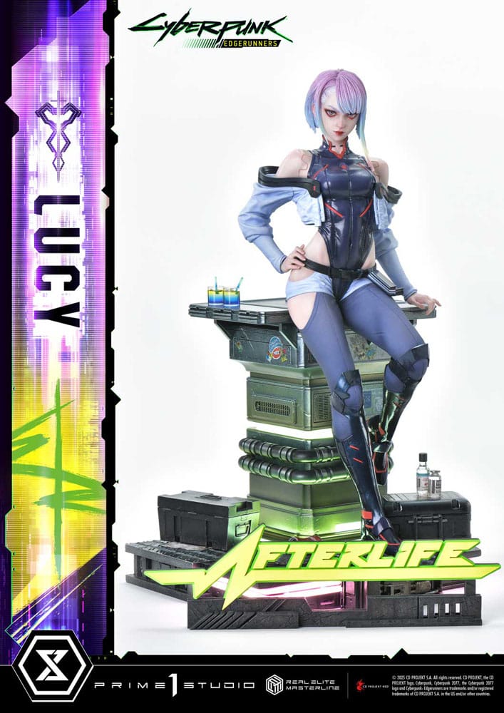 Cyberpunk: Edgerunners Real Elite Masterline Series Statue 1/4 Lucy Deluxe Version 50 cm 4582647121516