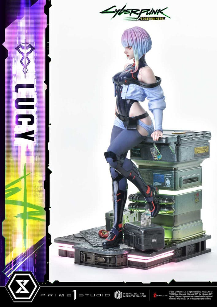 Cyberpunk: Edgerunners Real Elite Masterline Series Statue 1/4 Lucy Deluxe Version 50 cm 4582647121516