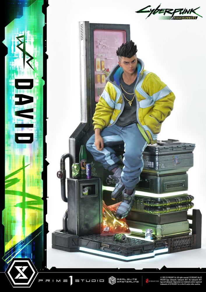 Cyberpunk: Edgerunners Real Elite Masterline Series Statue 1/4 David 58 cm 4582647121530